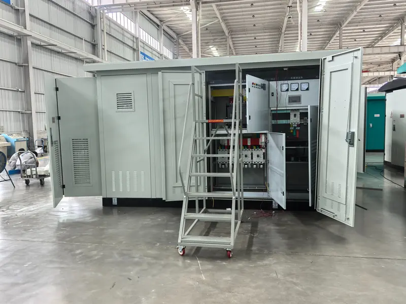European type prefabricated substation