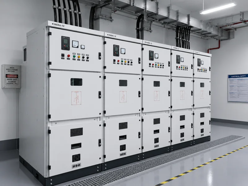 Switchgear for an industrial facility