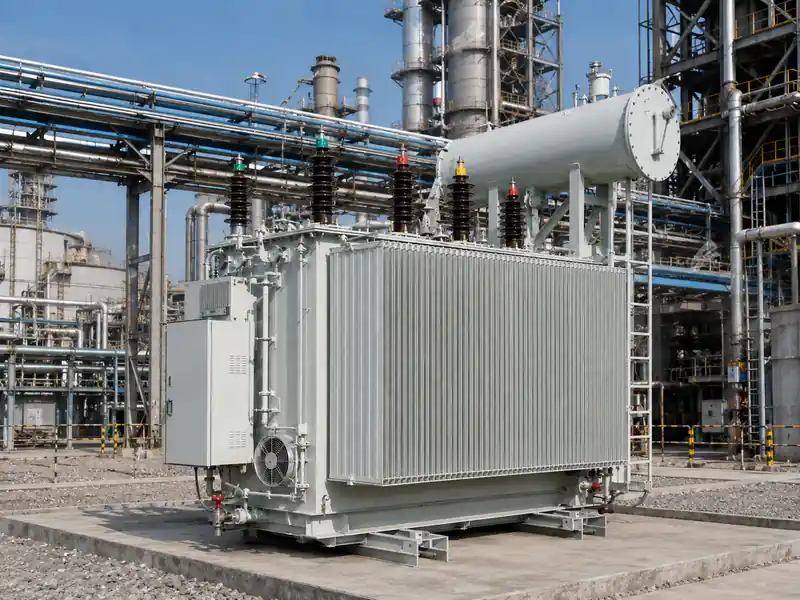 Power transformer for an industrial power system