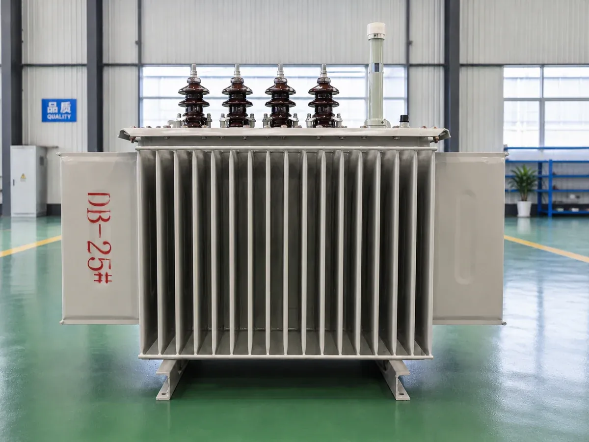 Oil immersed distribution transformer in Huasheng manufacturing workshop
