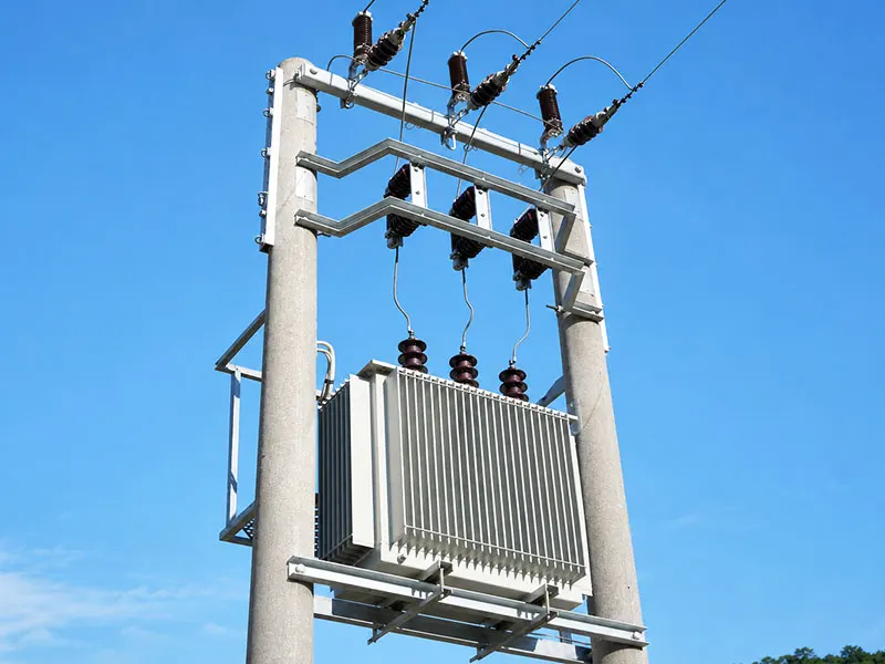 Oil-immersed transformer for utility and grid distribution