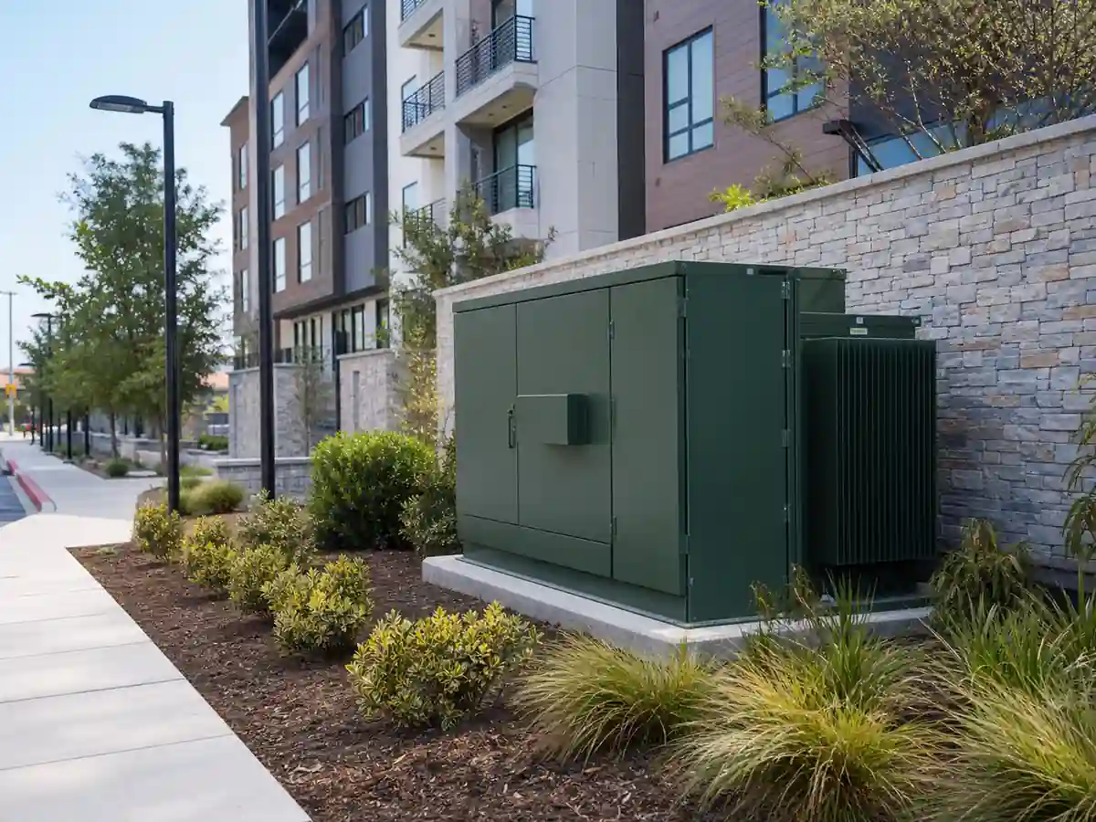 Pad-mounted transformer for residential and urban distribution