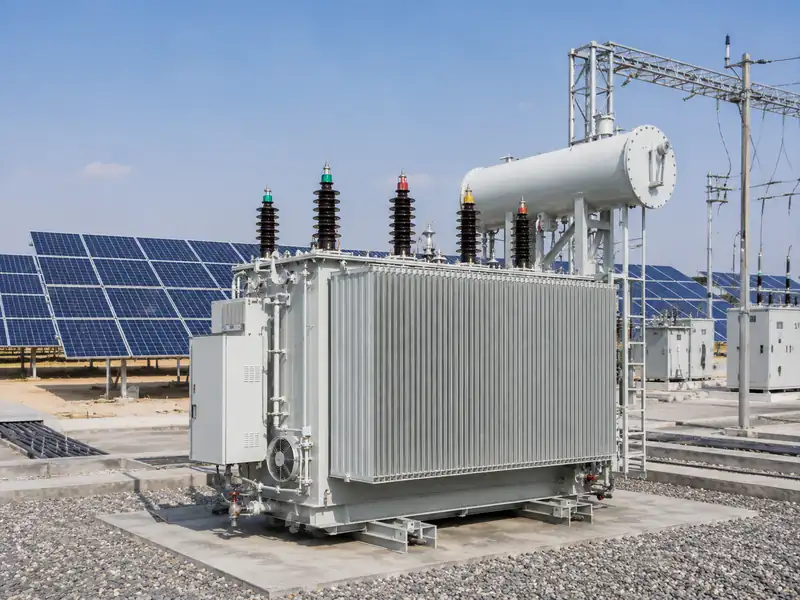 Solar power transformer for renewable energy projects