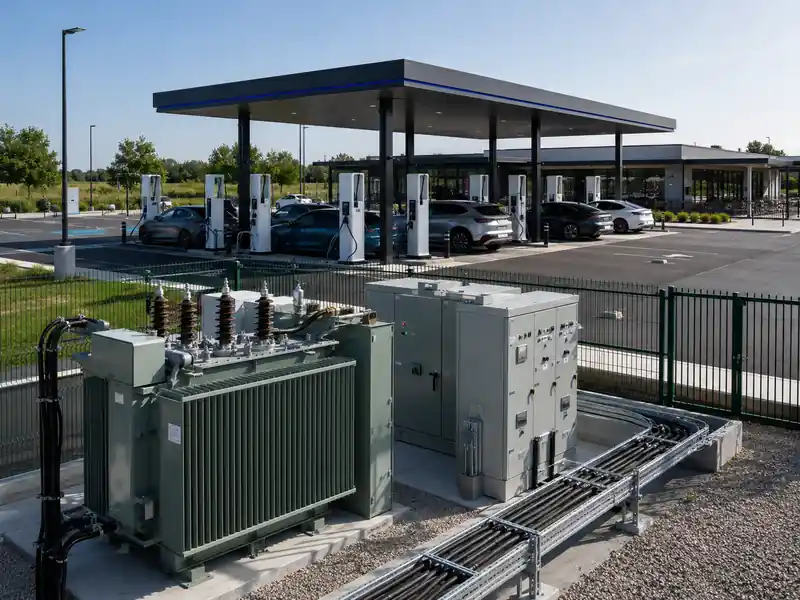 Transformer equipment for EV charging and road infrastructure