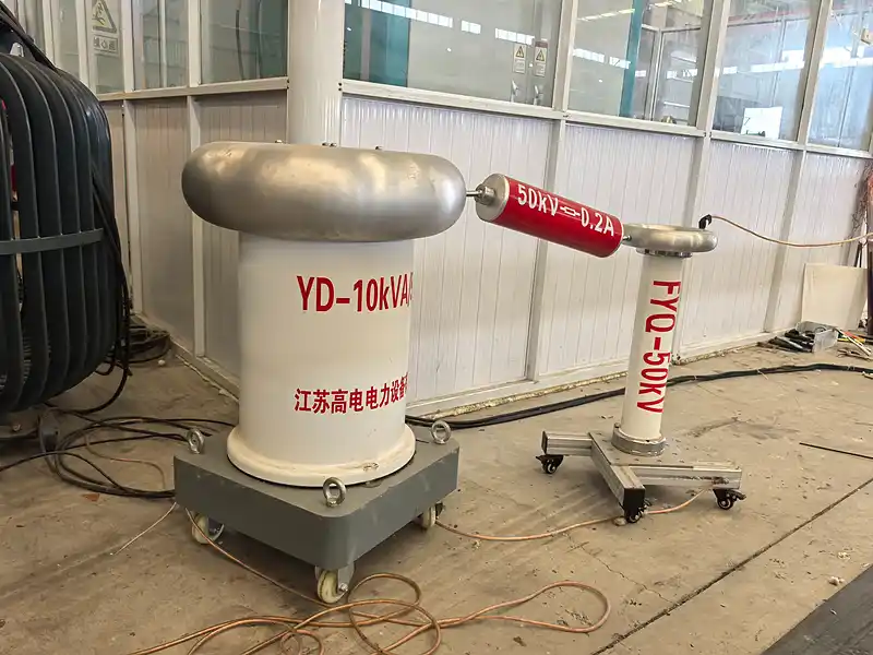 High voltage withstand test system