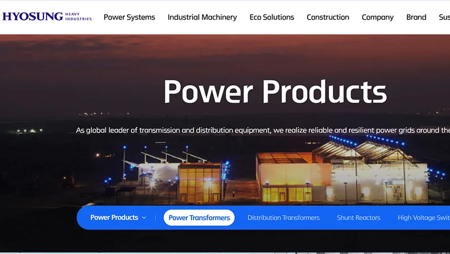 Hyosung Heavy Industries company