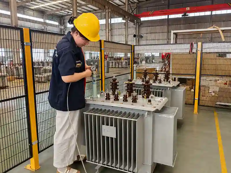 Transformer leakage testing