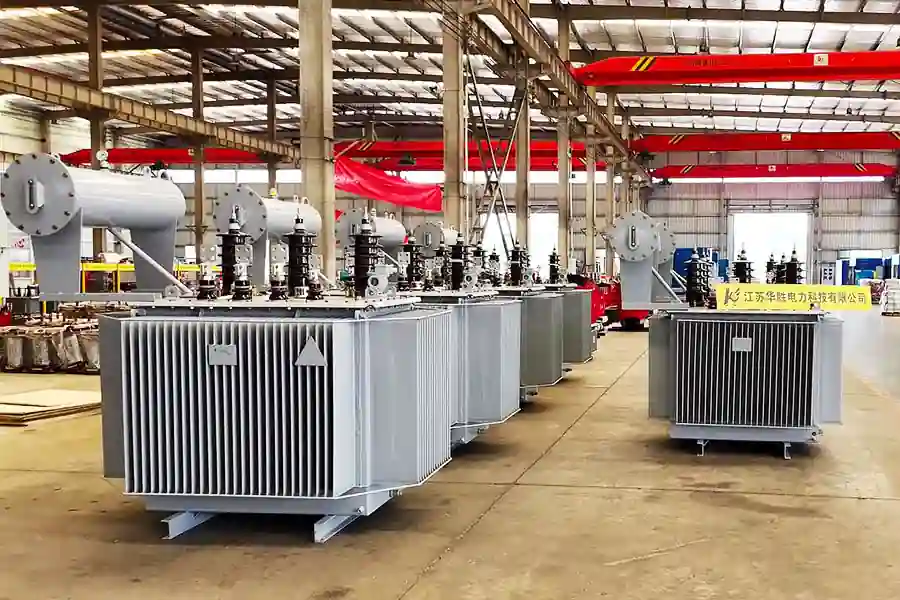 building industrial factory oil filled transformer