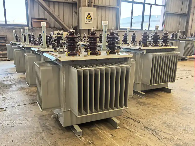 Oil immersed self-cooled transformer