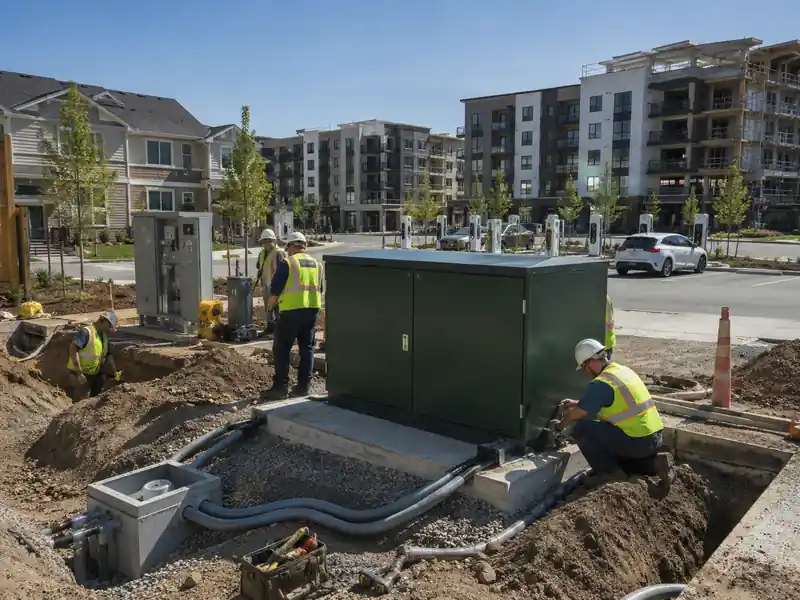 Residential transformer box replacement and capacity expansion