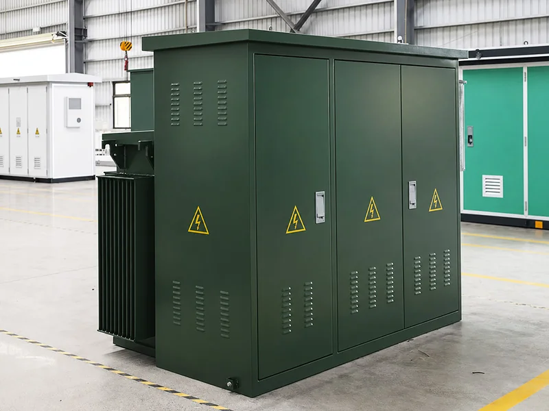 Single phase pole mounted transformer