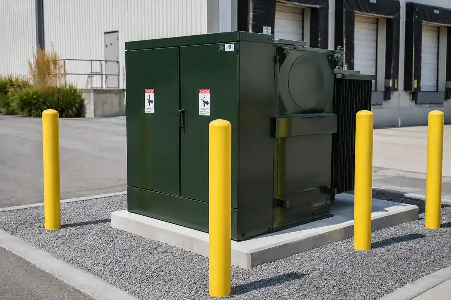 three phase padmout transformer