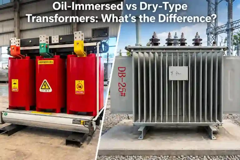 Oil-immersed transformer vs dry-type transformer