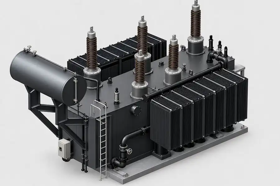 high voltage power transformer model drawing